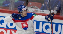 Slovenskí hokejisti reagujú po výhre nad Kazachstanom na MS v hokeji 2022