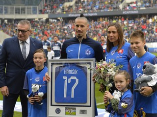 Marek Hamšík pred svojim posledným zápasom v reprezentácii Slovenska.