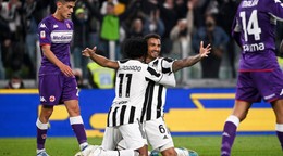 Gólová radosť Juventusu Turín.