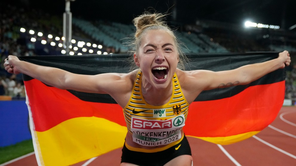 Gina Lückenkemperová získala zlato na ME v atletike 2022.