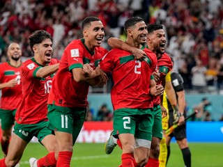 Futbalisti Maroka sa tešia z postupu do štvrťfinále na MS v Katare 2022.