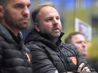 Róbert Döme, tréner HK Dukla Trenčín.