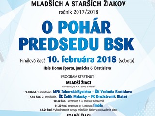 MFK Záhorská Bystrica a SFC Kalinkovo sa stali víťazmi Zimnej halovej ligy BFZ žiakov 2017/2018