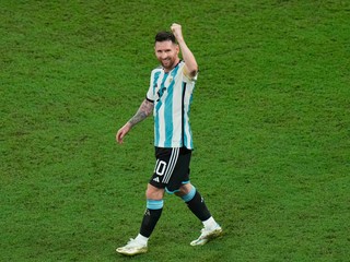 Lionel Messi na MS vo futbale 2022.