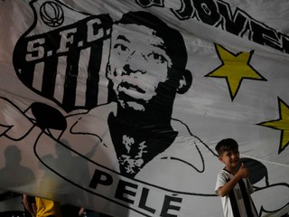 Pelé hral za FC Santos v rokoch 1956 - 1974.