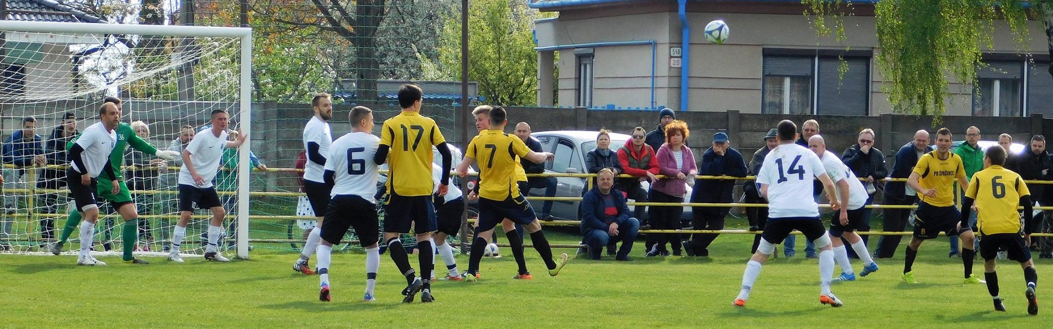 VII. liga SWAN - Špačince v šlágri kola pred 450 divákmi zdolali Biely Kostol
