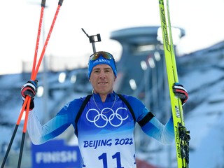 Francúzsky biatlonista Quentin Fillon Maillet získal zlatú medailu na ZOH 2022. 