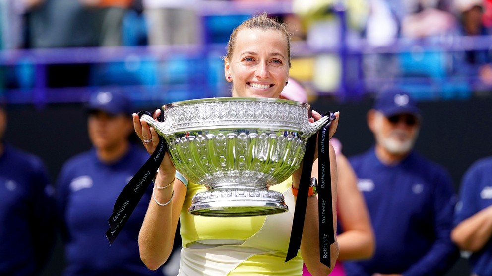 Petra Kvitová vyhrala WTA Eastbourne 2022.