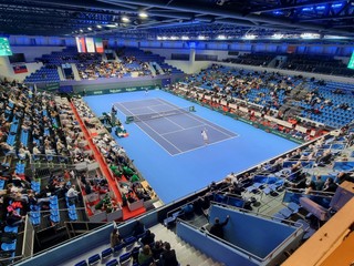 Národné tenisové centrum v Bratislave. 