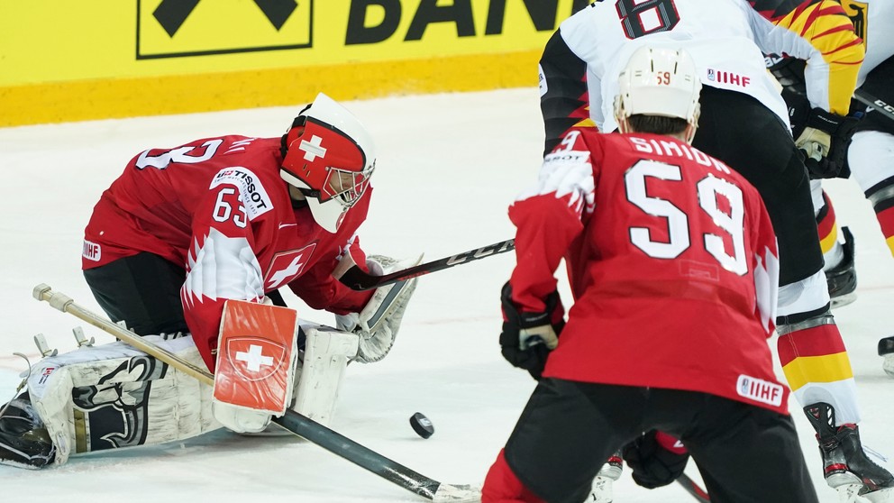 Priebeh a výsledok zápasu Nemecko - Švajčiarsko na MS v hokeji 2021.