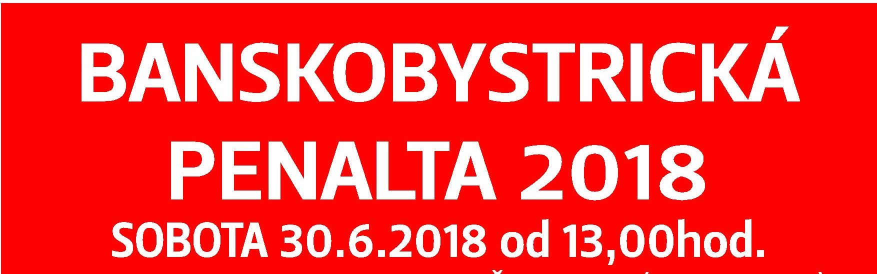 KTO SI TRÚFA – NECH PRÍDE!