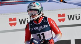 Michelle Gisinová v alpskej kombinácii v úvodný deň MS v lyžovaní. 