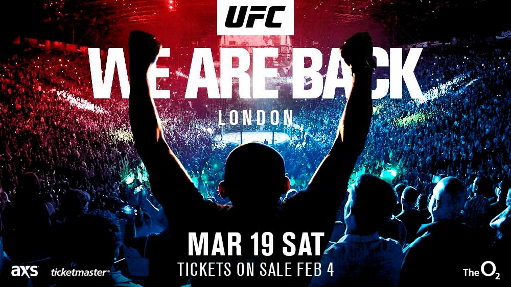 Hlavný zápas večera dohodnutý. Turnaj UFC v Londýne naberá na obrátkach