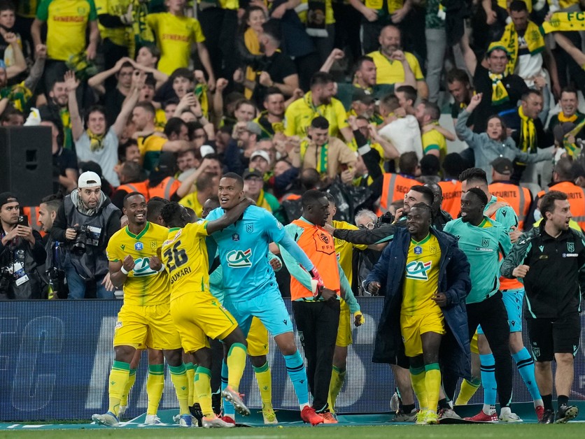 Futbalisti FC Nantes sa tešia z triumfu vo Francúzskom pohári.