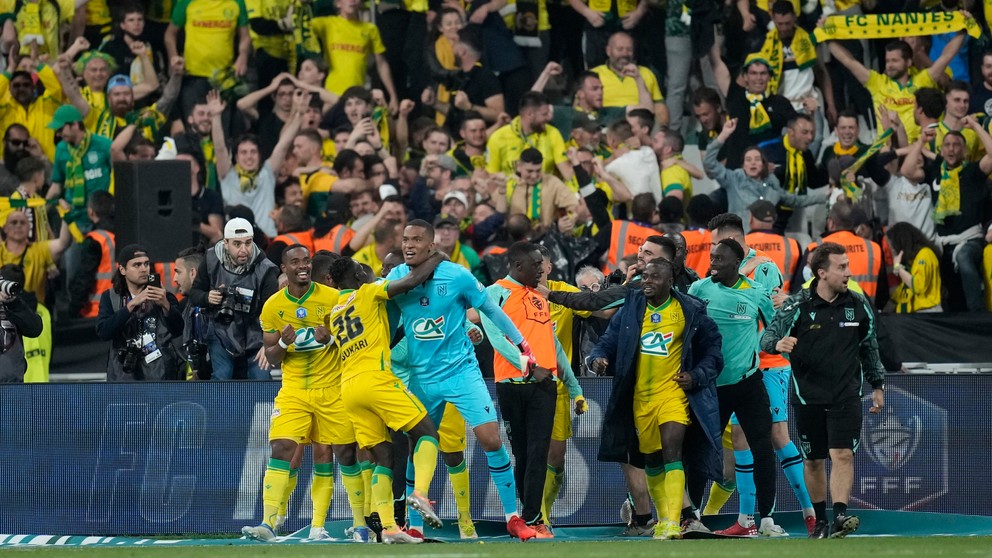 Futbalisti FC Nantes sa tešia z triumfu vo Francúzskom pohári.