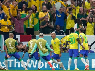 Radosť Brazílčanov.