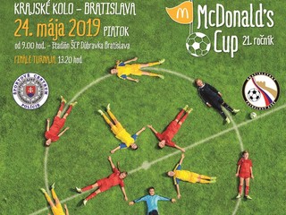 Pozvánka na finále krajského kola Mc Donald´s cup 2019