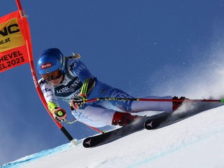 Mikaela Shiffrinová na MS v zjazdovom lyžovaní 2023.