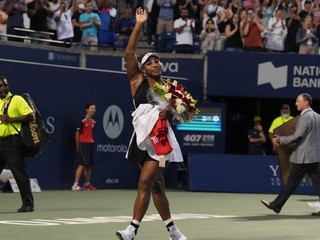 Serena Williamsová sa lúčila s Kanadou.