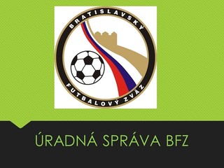 ÚRADNÁ SPRÁVA Č.12 ZO DŇA 21.09.2018