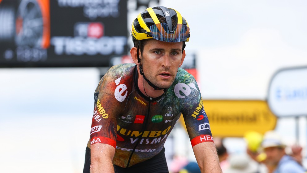 Belgický cyklista Tiesj Benoot.