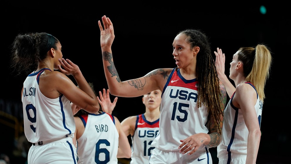 Basketbalistky USA získali zlato na LOH Tokio 2020 / 2021.