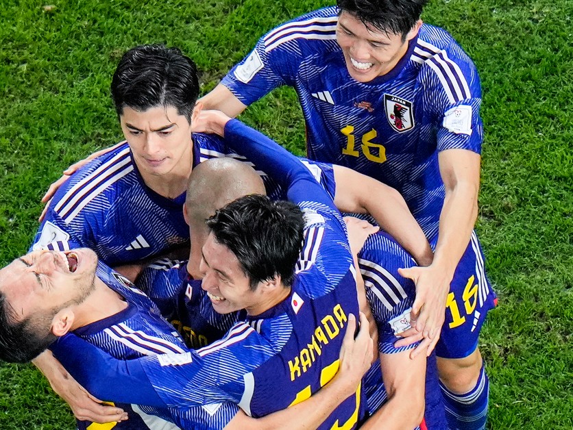Japonsko na MS vo futbale 2022 v Katare.