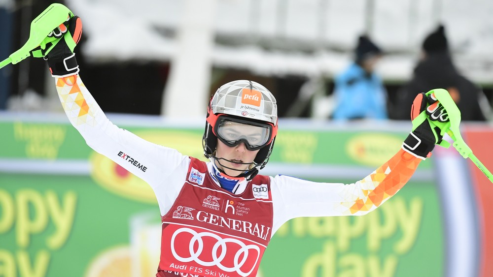 Skvelá Vlhová vyhrala slalom v Kranjskej Gore, Shiffrinová nedokončila