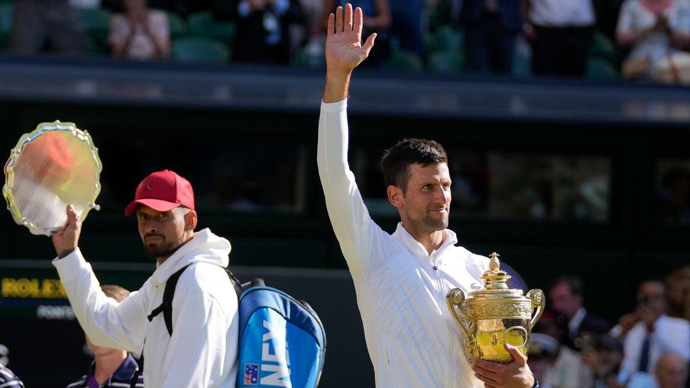 Wimbledon: Nick Kyrgios provoked after the final, Novak Djokovic won (reactions)