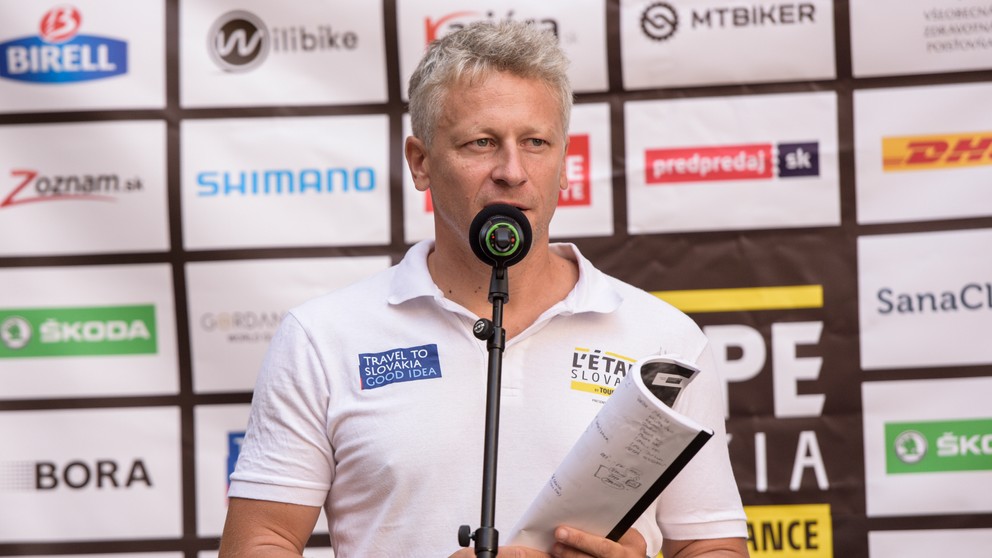 Jozef Pukalovič, riaditeľ pretekov L'Etape Slovakia by Tour de France.