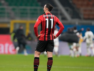 Ibrahimovič nenastúpi na milánske derby. Zranil sa