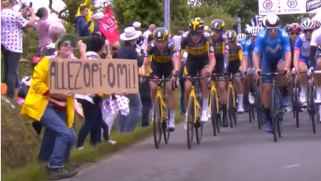 CYCLING: The woman who caused the fall at the Tour de France recognized a possible punishment