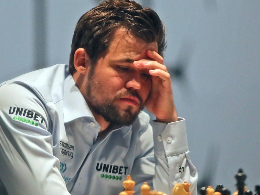 Nórsky majster sveta v šachu Magnus Carlsen. 