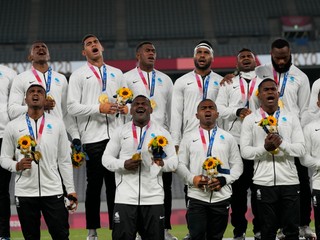Zlatý tím ragbistov z Fidži.