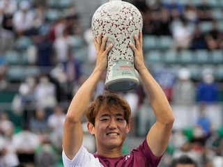 Japonský tenista Jošihito Nišioka vyhral turnaj v Soule. 