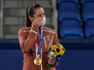 Belinda Benčičová vyhrala zlato na OH Tokio 2020.