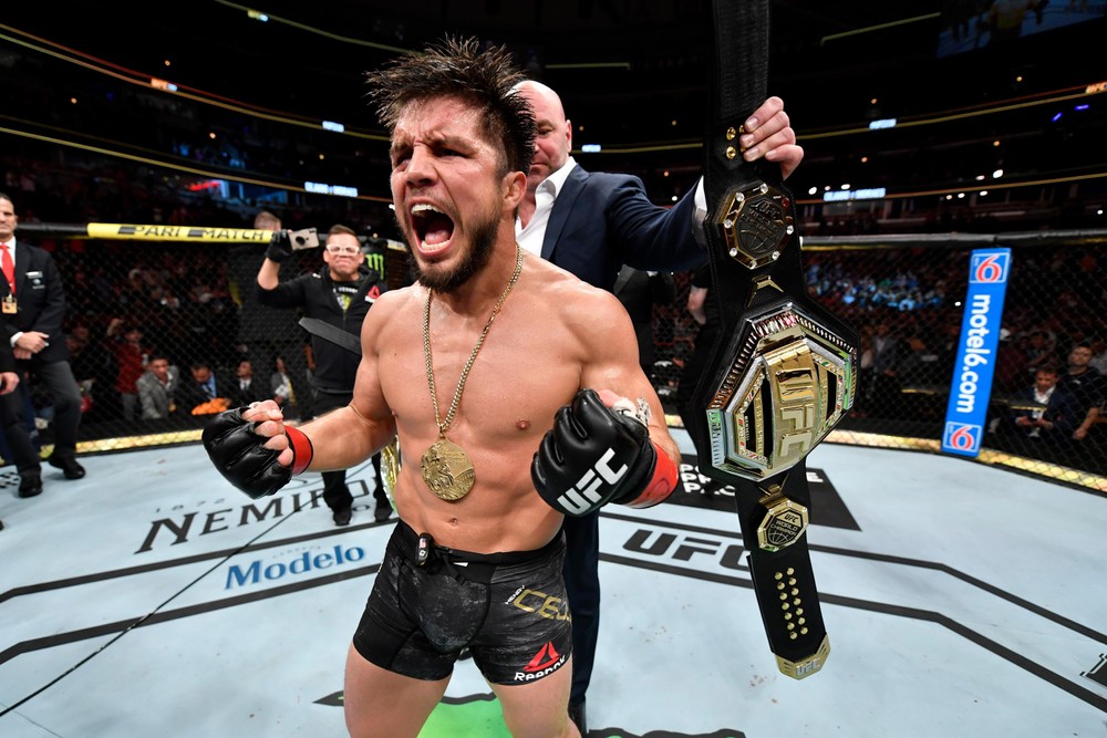 Cejudo demands a duel with the champion.  I'll knock him out in the third round, he says thumbnail