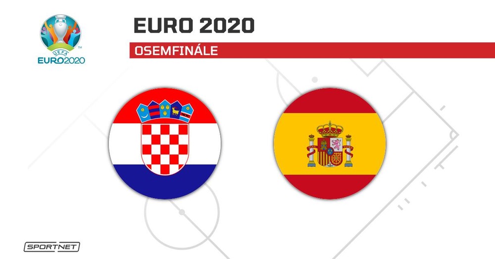 Chorvátsko - Španielsko: ONLINE z ME vo futbale (EURO 2020 / 2021)