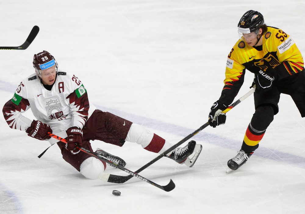 Deutschland schlägt Lettland bei der Eishockey-Weltmeisterschaft 2021!  (Ergebnis + Fortschritt)