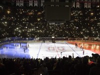 Kanada - Montreal, zápas NHL medzi Montreal Canadiens a Colorado Avalanche.