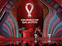 Prezident FIFA Gianni Infantino pred žrebom MS vo futbale 2022.