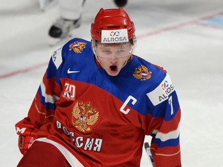 Ruský útočník Kirill Kaprizov v reprezentačnom drese.