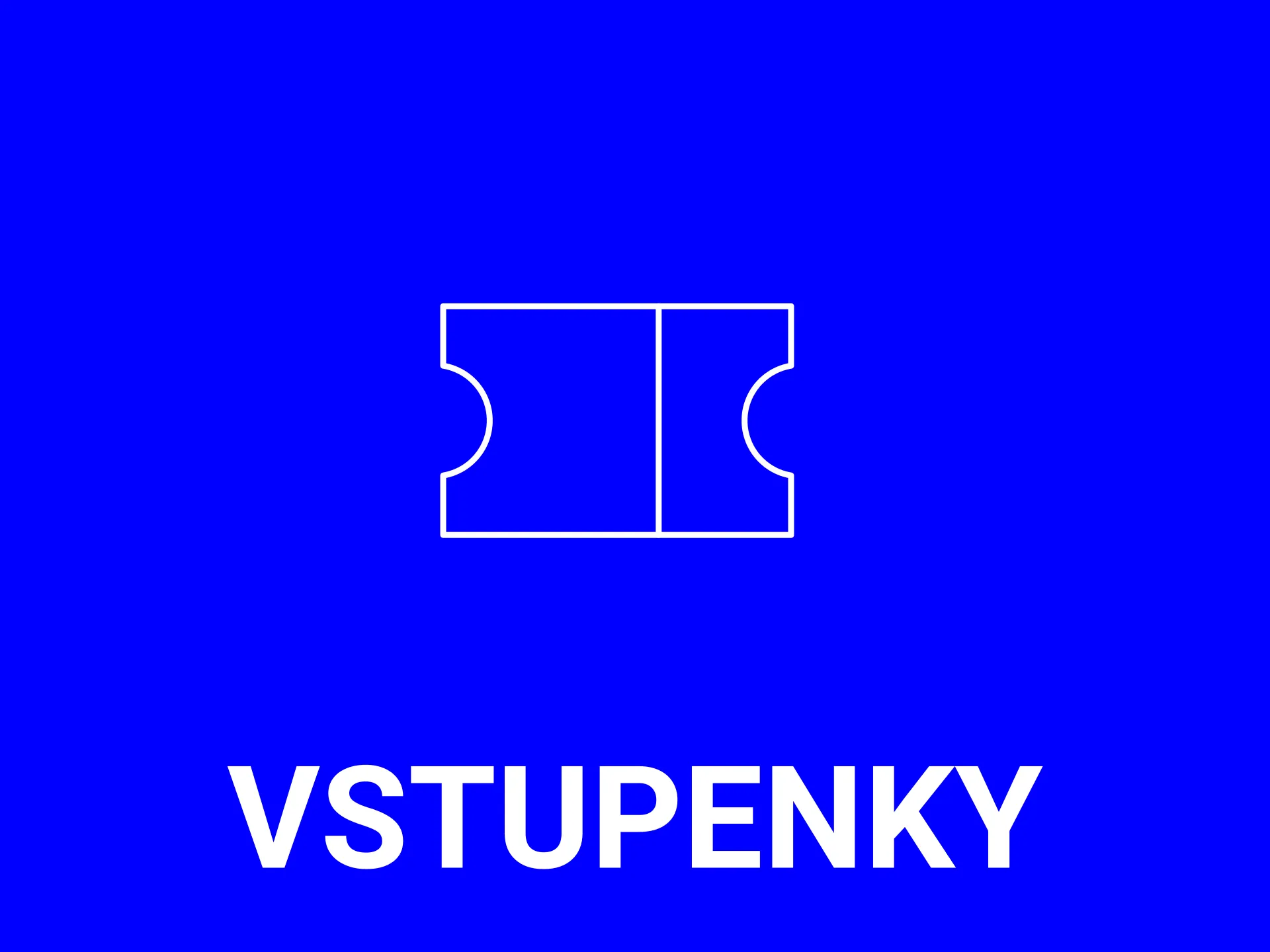 Vstupenky