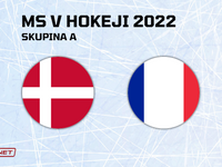 Online prenos: Dánsko - Francúzsko dnes na MS v hokeji 2022 (LIVE)