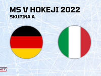 Online prenos: Nemecko - Taliansko dnes na MS v hokeji 2022 (LIVE)