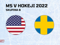 Online prenos: USA - Švédsko dnes na MS v hokeji 2022 (LIVE)