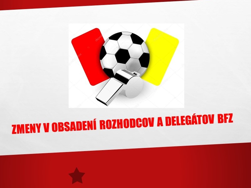 Zmeny v obsadení R a DS – PR BFZ 17.-18.11. 2018 č. 18