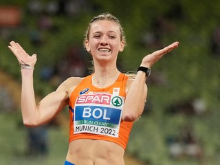 Holandská atlétka Femke Bolová získala zlato na ME 2022.