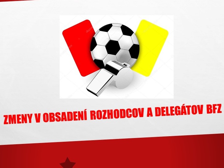 Zmeny v obsadení R a DS – PR BFZ 1.-2.12. 2018 č. 20