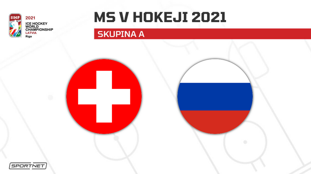 Švajčiarsko vs. Rusko: ONLINE prenos zo zápasu na MS v hokeji 2021 dnes.